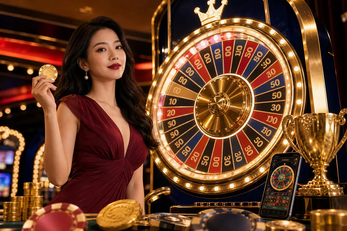 winmy8 Casino suasana meja permainan live